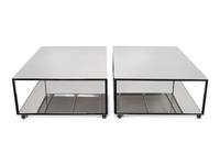 Pair of Two-Tiered Coffee Tables