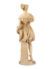 An Italian Alabaster Figure