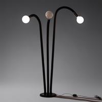 Italian three-arm floor lamp