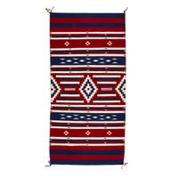 Navajo Late Classic Revival Serape / Rug