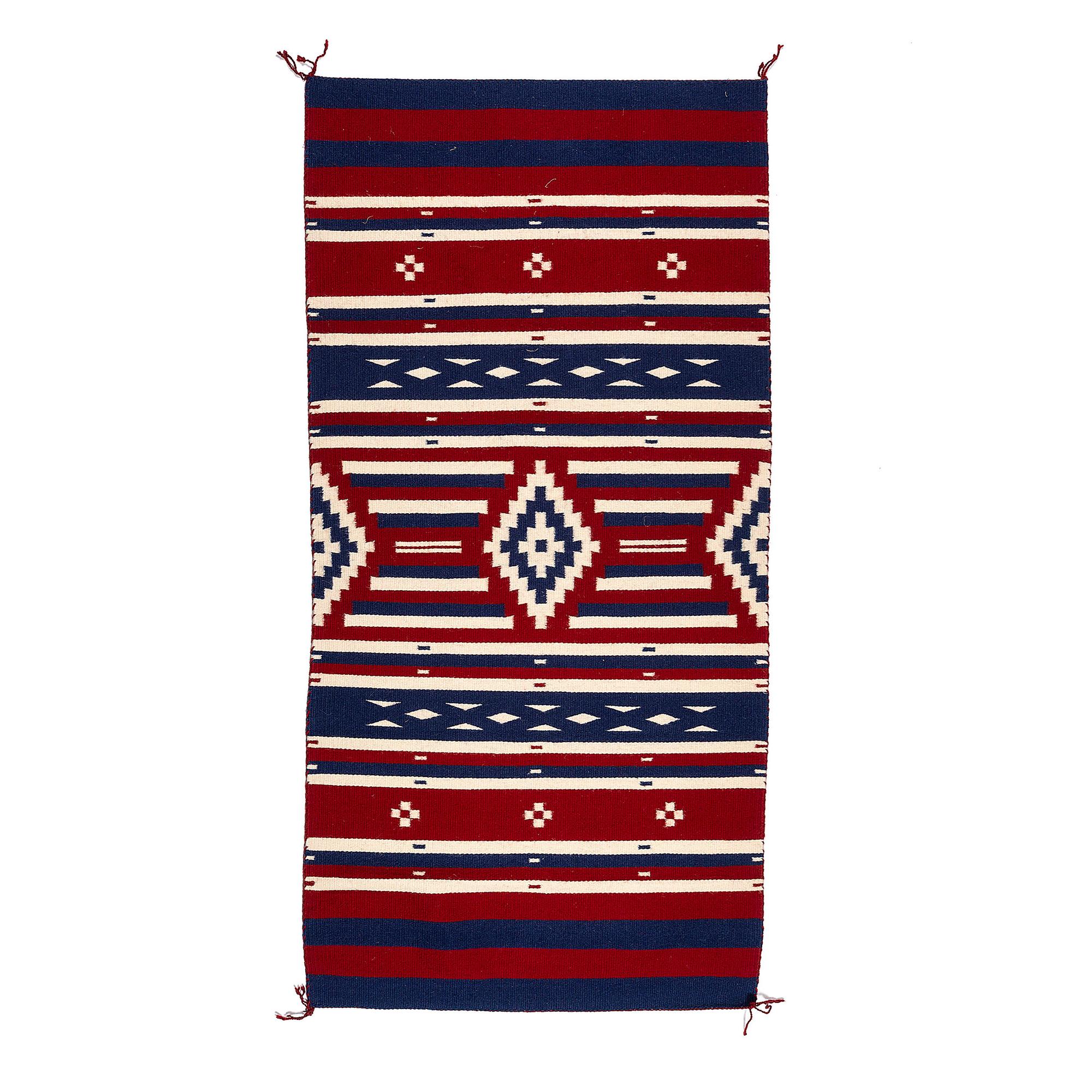 Navajo Late Classic Revival Serape / Rug