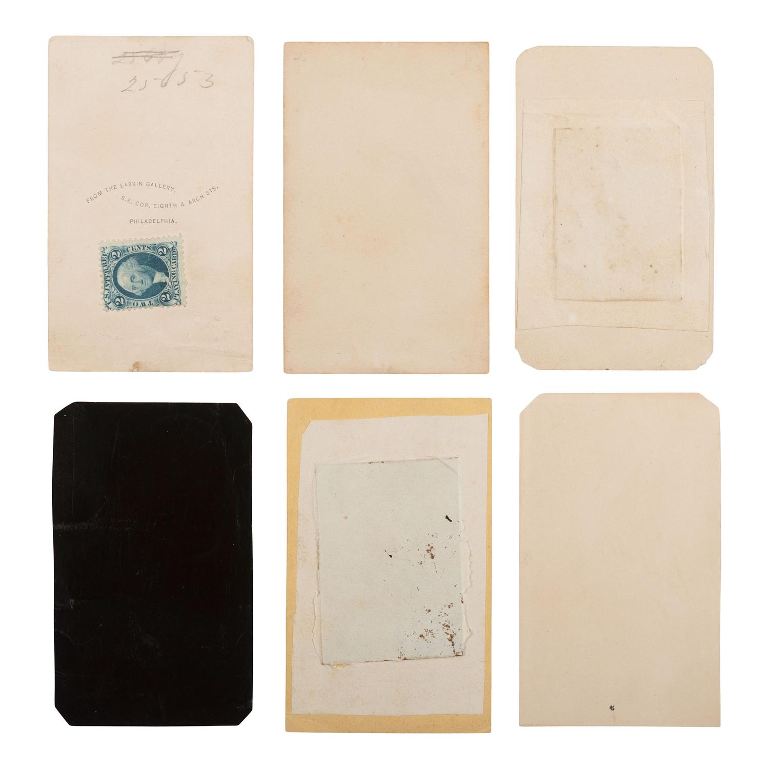 [African Americana] Group of Six Photographs of African American Men