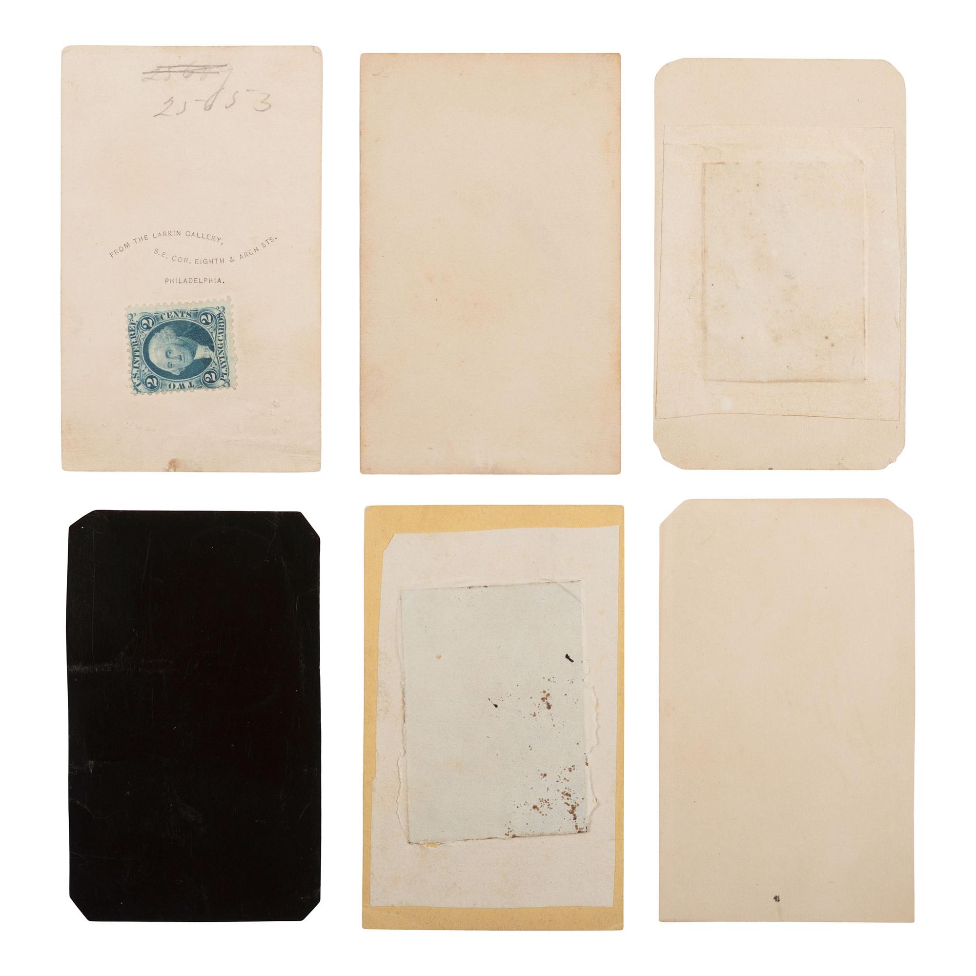 [African Americana] Group of Six Photographs of African American Men