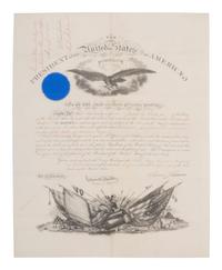 [WESTERN AMERICANA -- CIVIL WAR -- LINCOLN]. Papers of Captain Joseph Claypoole Clark, 4th US Light Artillery, Battery E, WIA Antietam, including frontier and Civil War correspondence, photography, and appointment signed by Lincoln as President.