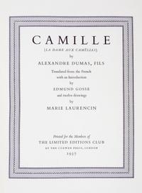DUMAS, ALEXANDRE. Camille. London, 1937. Illustrated limited edition.