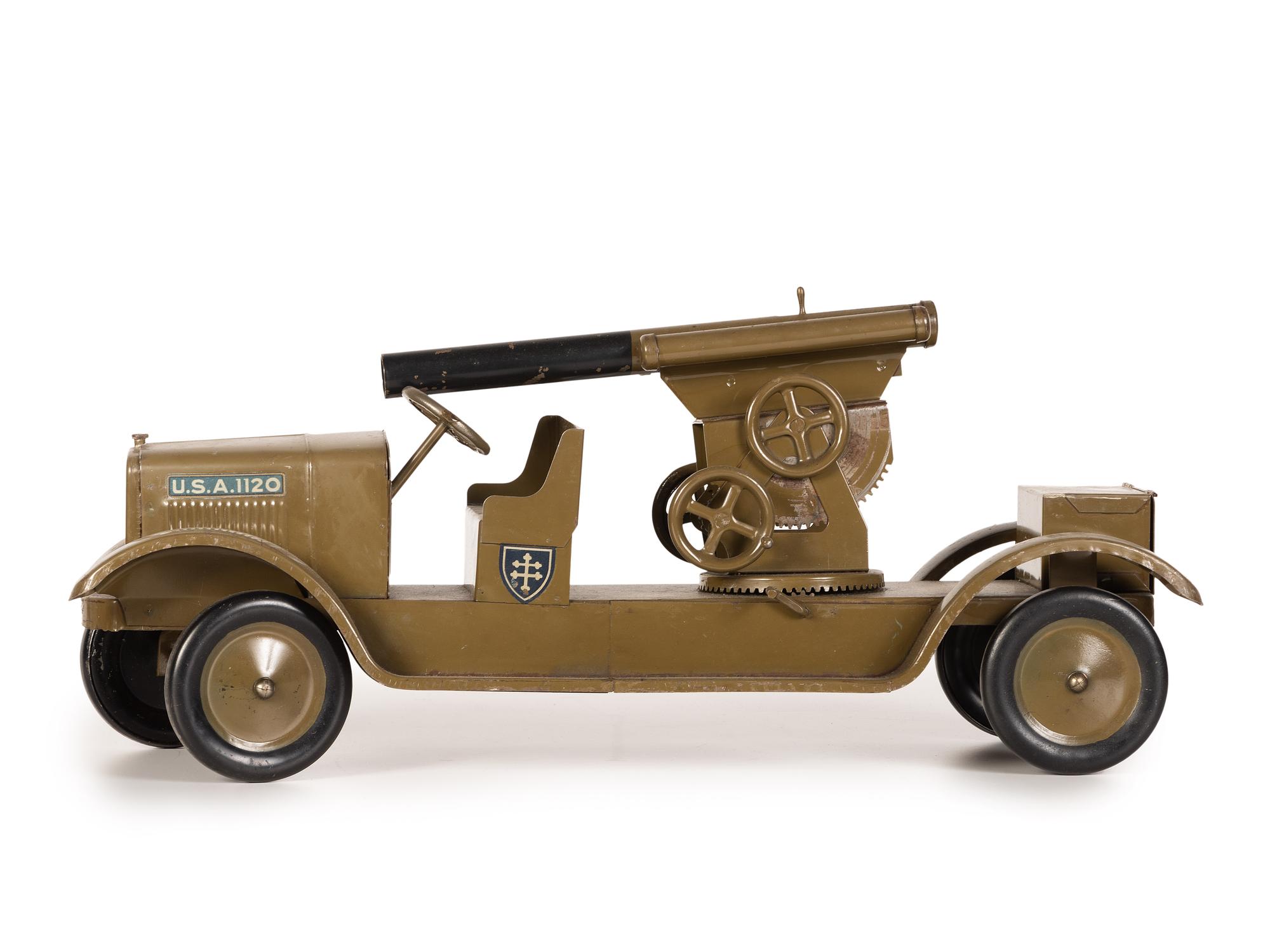 A Sonny Pressed Steel Anti-Aircraft Truck