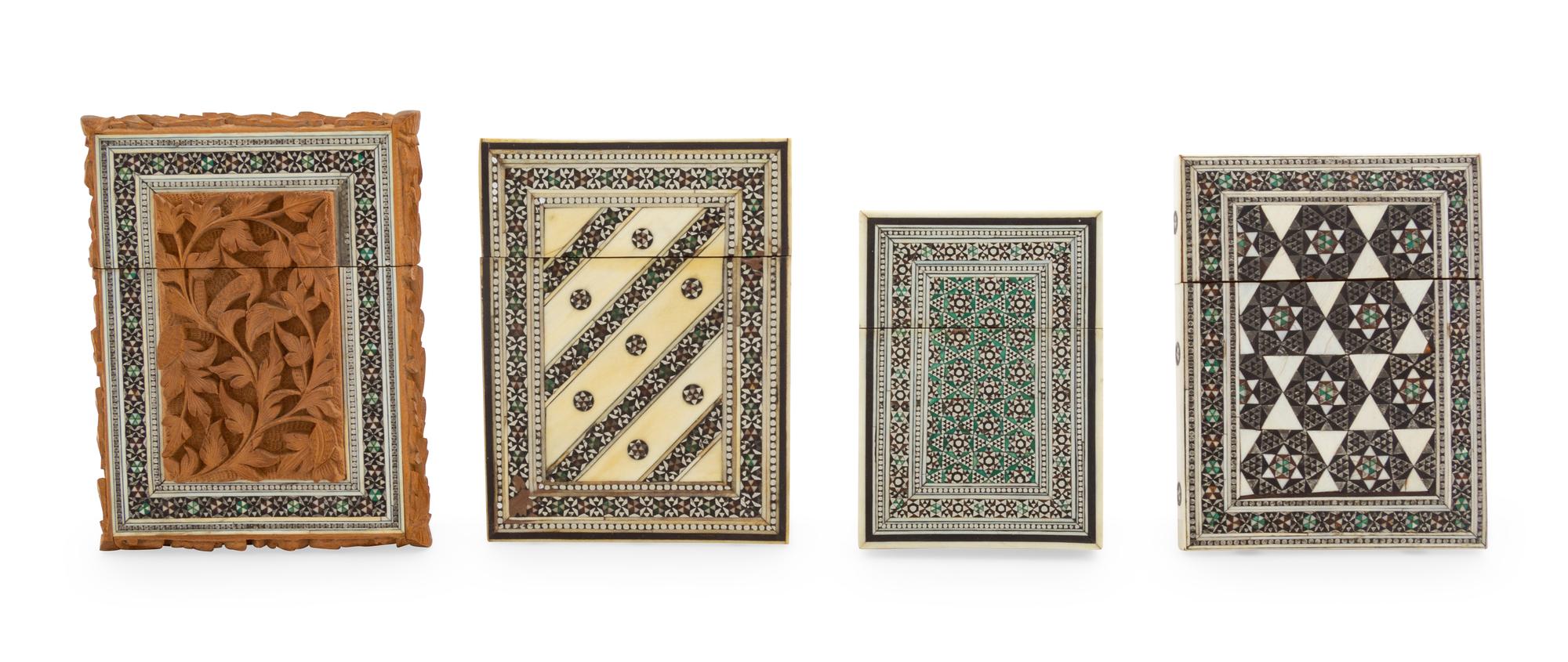 Ten Indian Card Cases