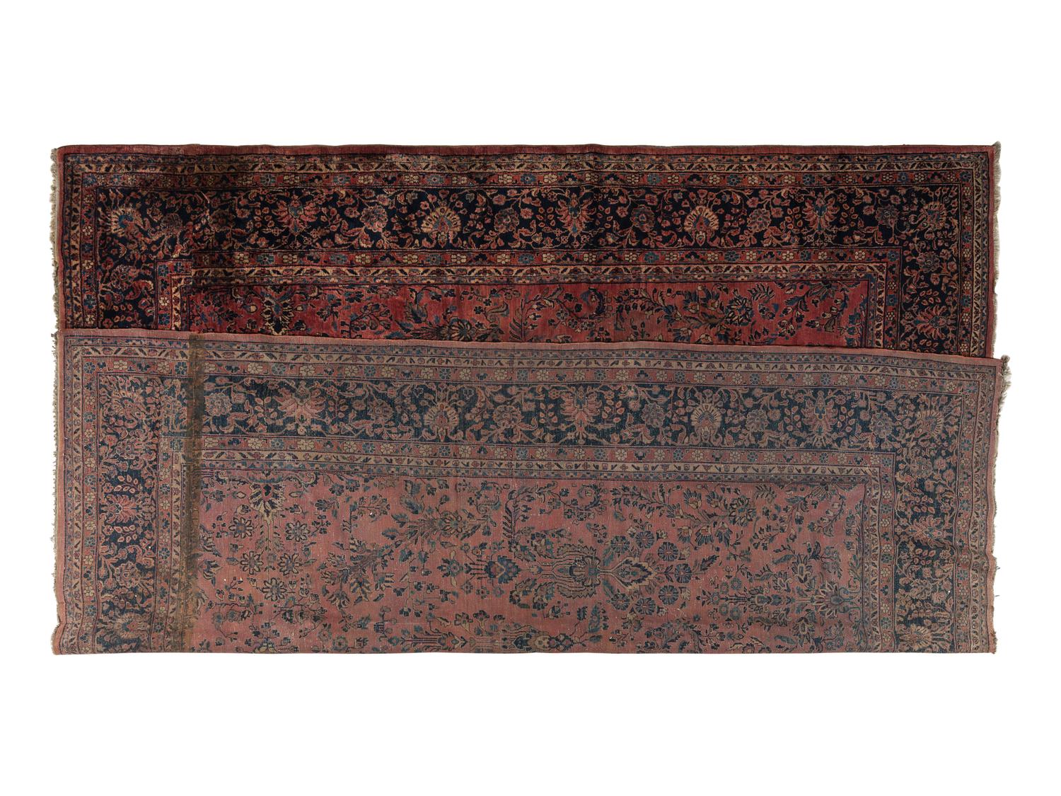 A Sarouk Wool Rug