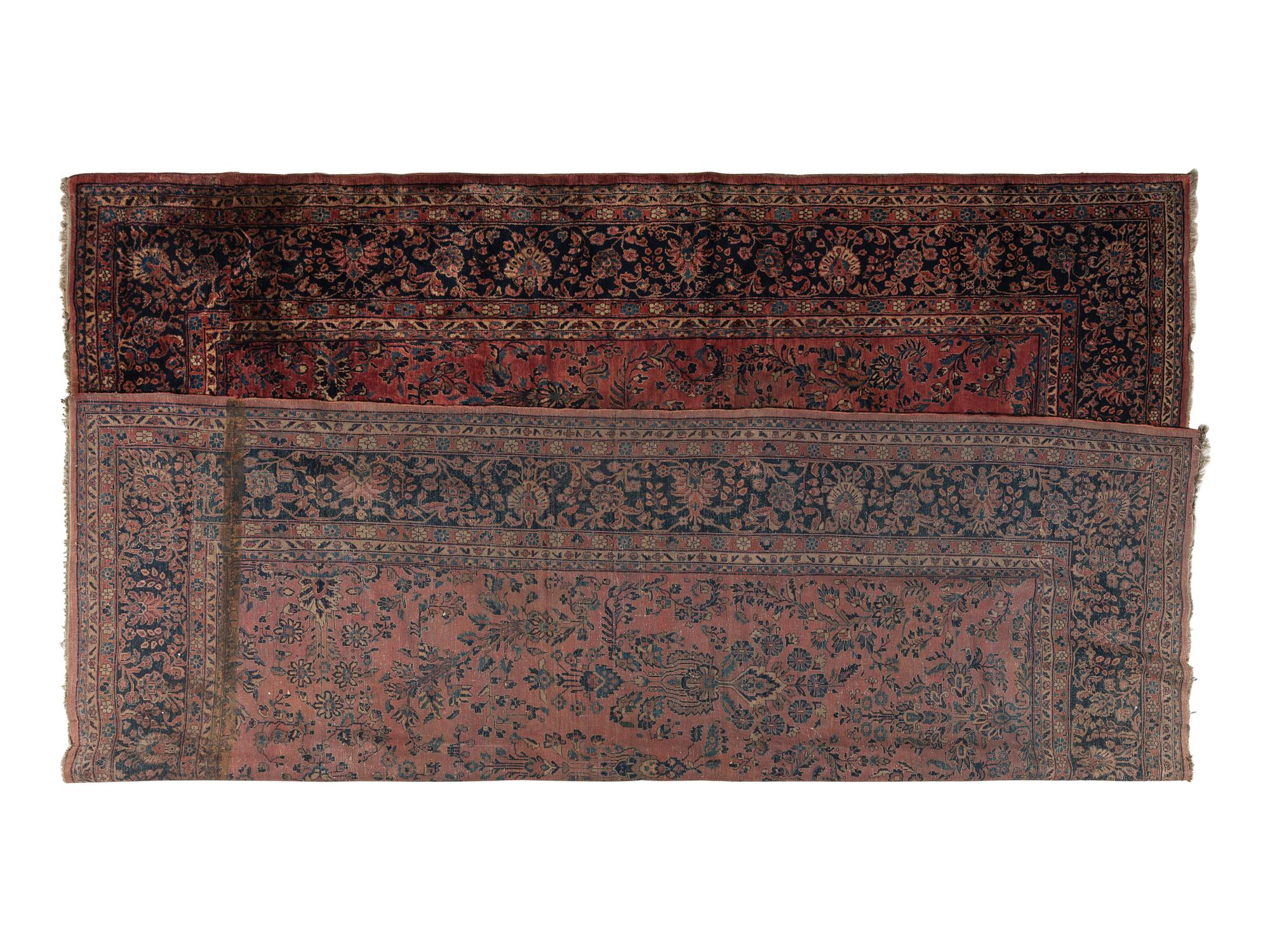 A Sarouk Wool Rug