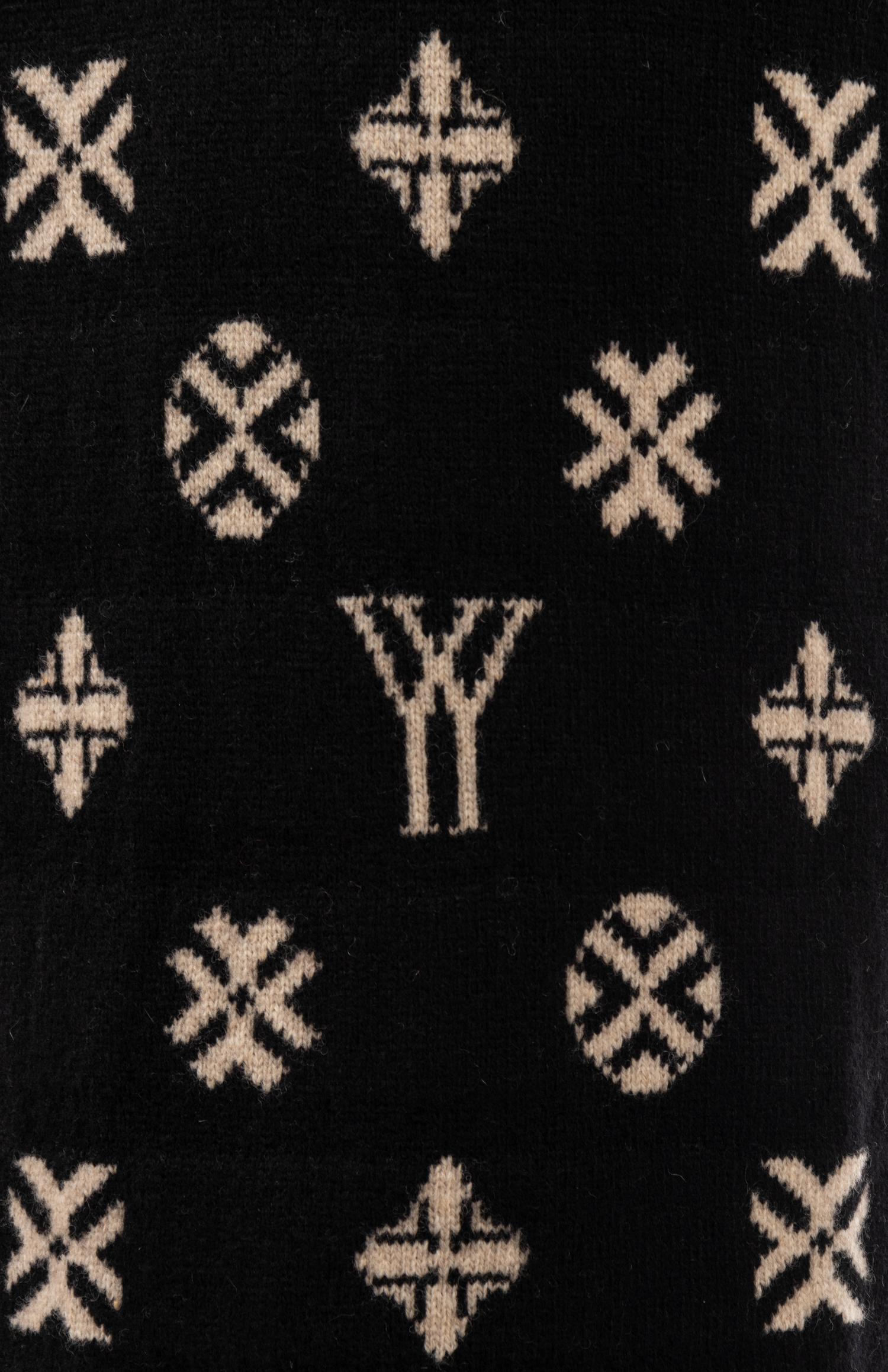 Yohji Yamamoto 'Monogram' Logo Dress, Fall 2007