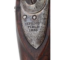 U.S. Model 1822/28 (1816 Type III) Flintlock Musket by Springfield with Bayonet