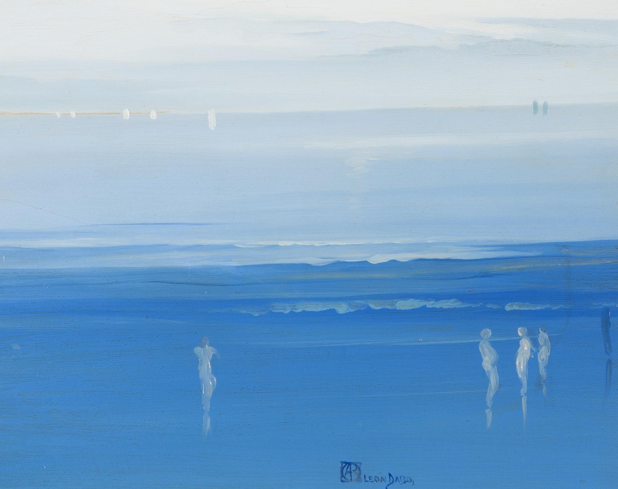 Leon Dabo (American, 1864-1960) — Blue Seashore