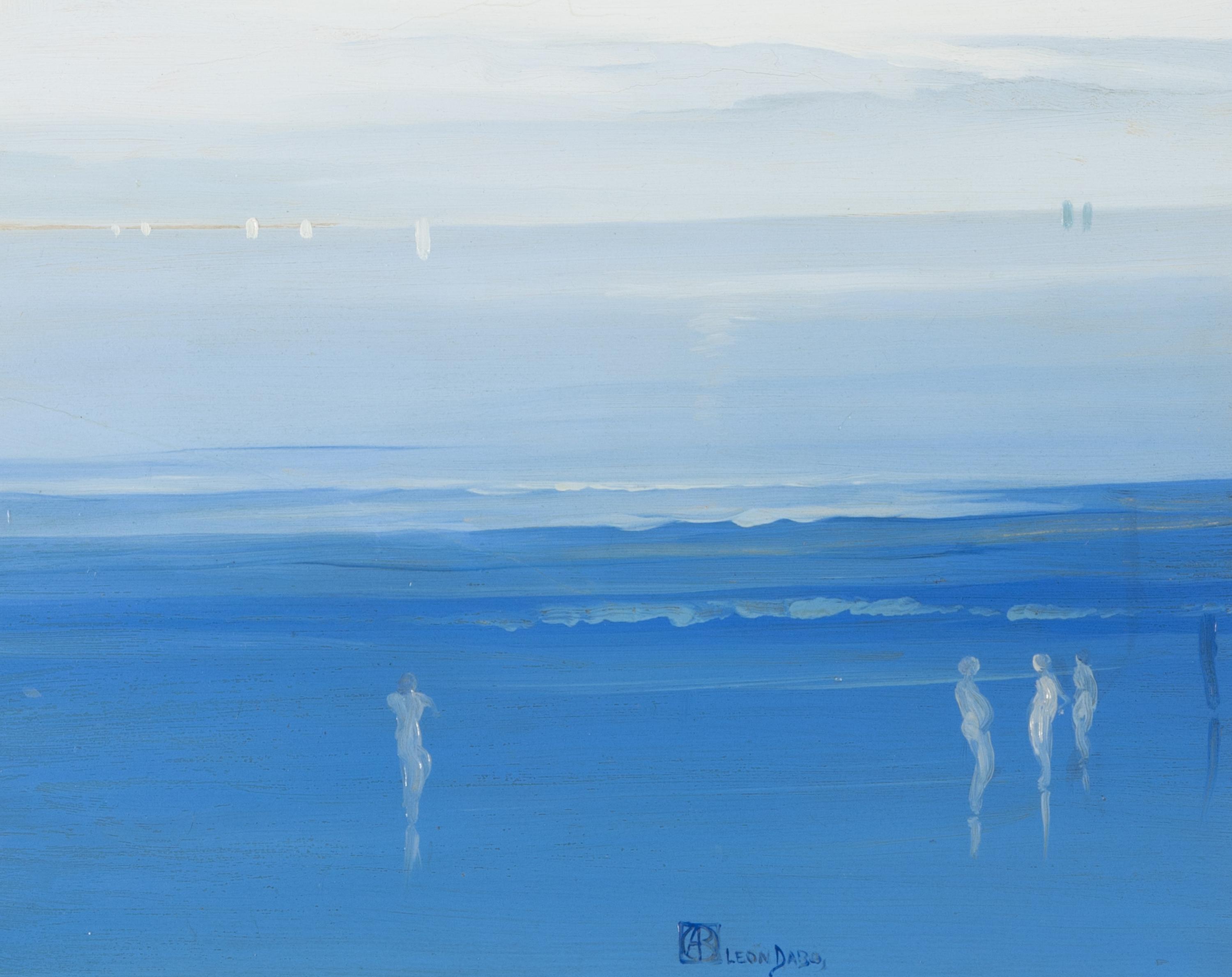 Leon Dabo (American, 1864-1960) — Blue Seashore
