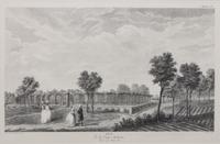 A Group of Eight Black and White Engravings, after Carmontelle 12 1/4 x 19 inches. — 20TH CENTURY