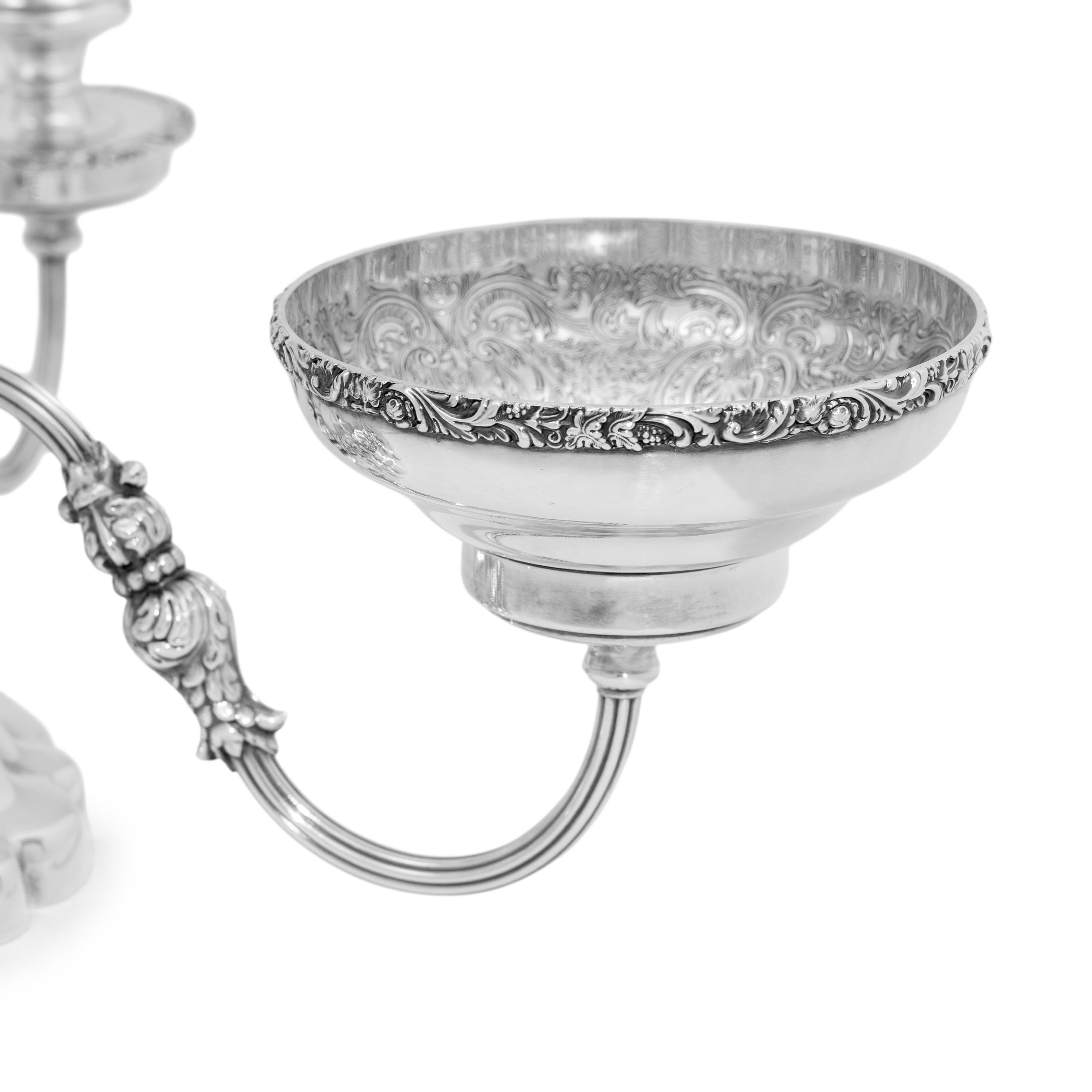An English Silver-Plate Epergne
