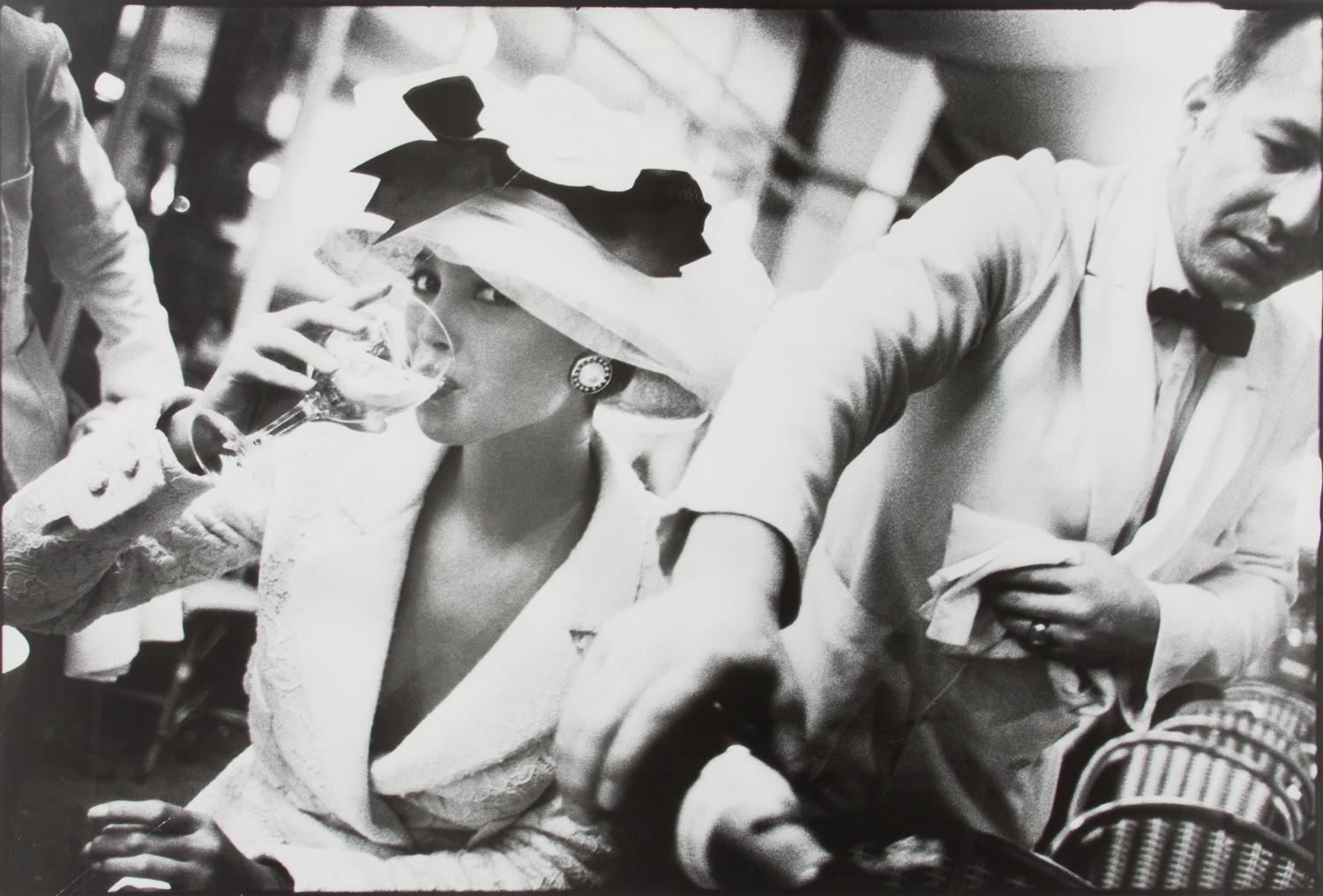 Arthur Elgort, (American, b. 1940), Turlington for British Vogue in Chanel