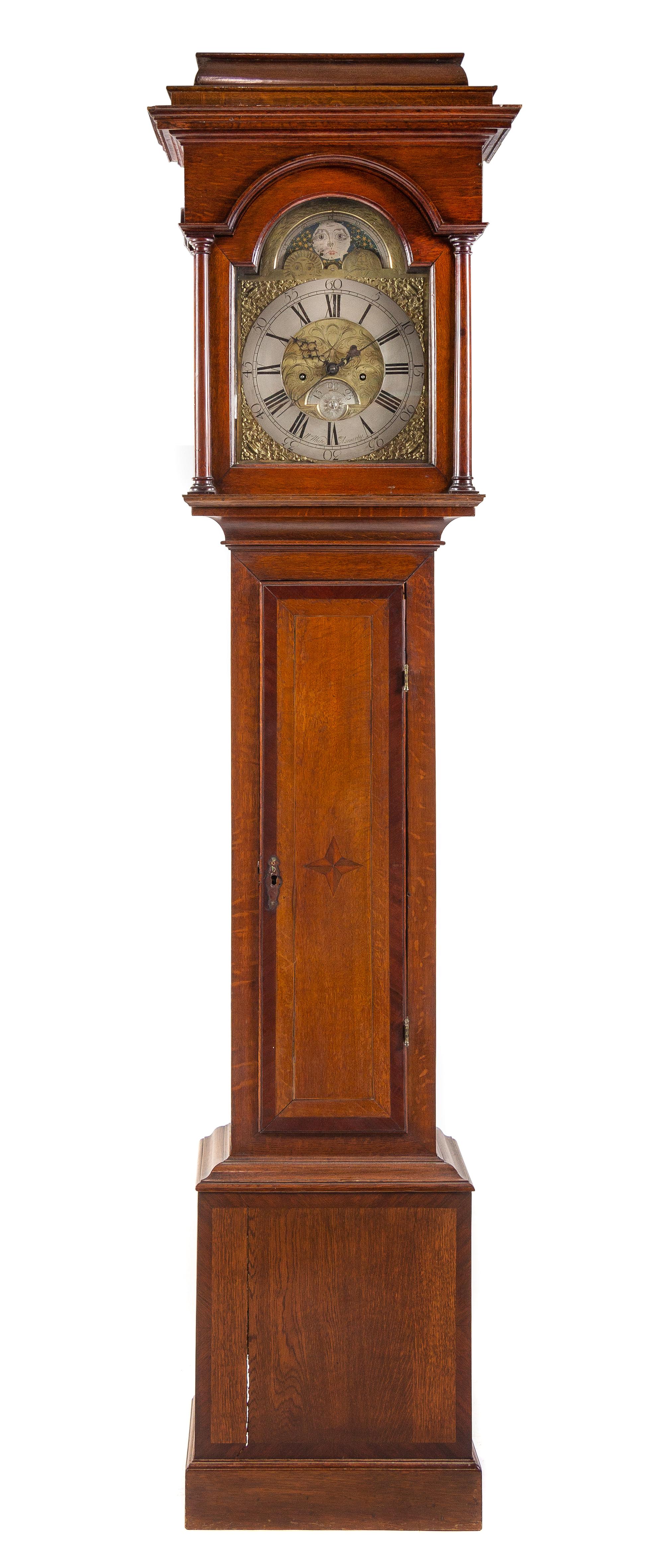An English Mahogany Tall Case Clock Height 88 inches. — WILLIAM WHITE, ASWARBY