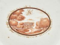 Three Chinese Export Armorial Porcelain Dishes From The Stagg Family Service