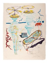 Imagination and Objects of the Future (complete portfolio of ten, with extra print, and original wood case), 1975-76
