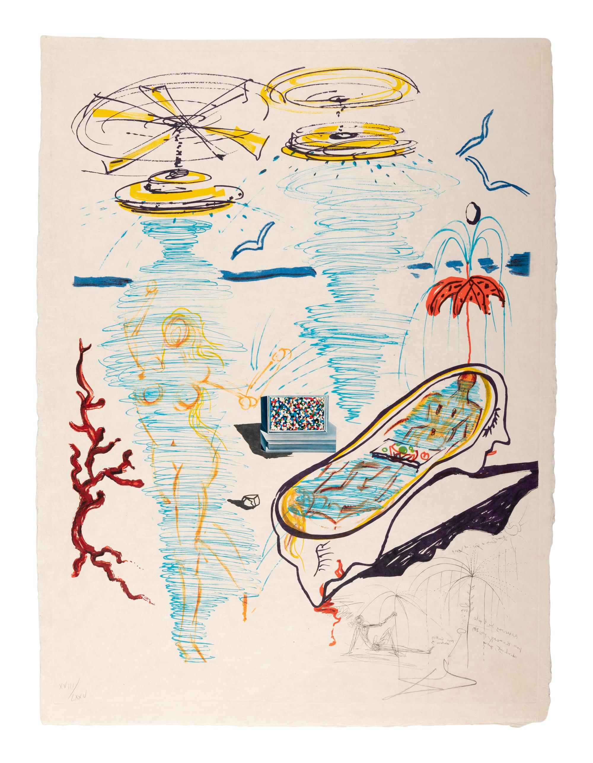 Imagination and Objects of the Future (complete portfolio of ten, with extra print, and original wood case), 1975-76