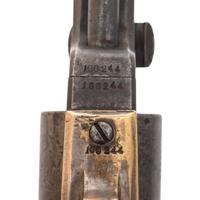Colt Model 1849 Pocket Revolver Inscribed to Major E. Ewing - 4th NJ - with Archive including CDV, Shoulder Straps and Framed Printed Color Image