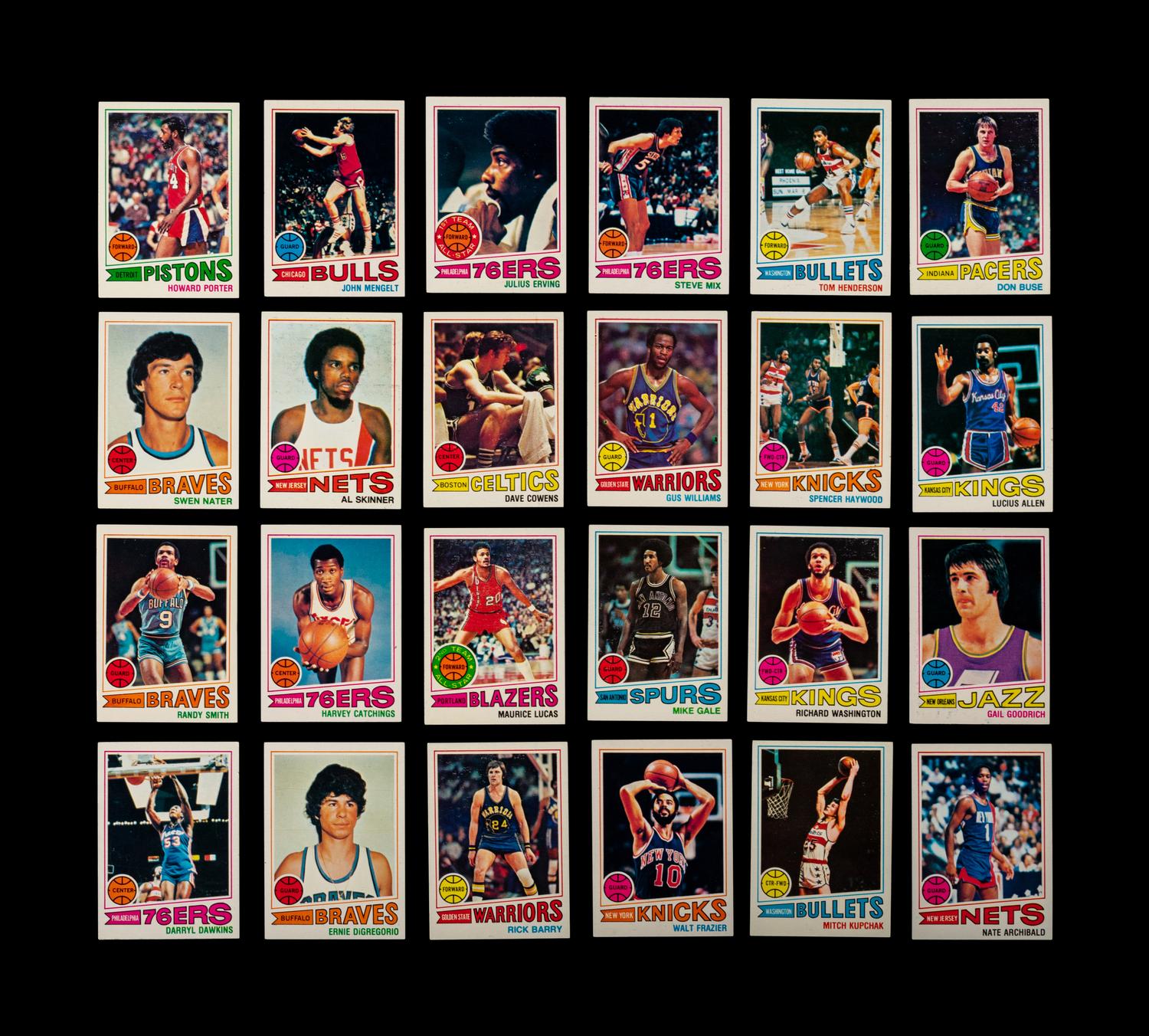A Complete Set of 1977-78 Topps Basketball Cards,