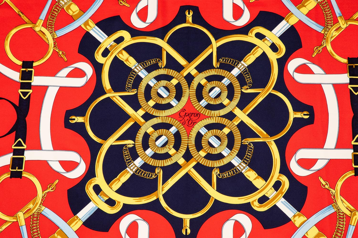 Hermès 90cm Silk Scarf