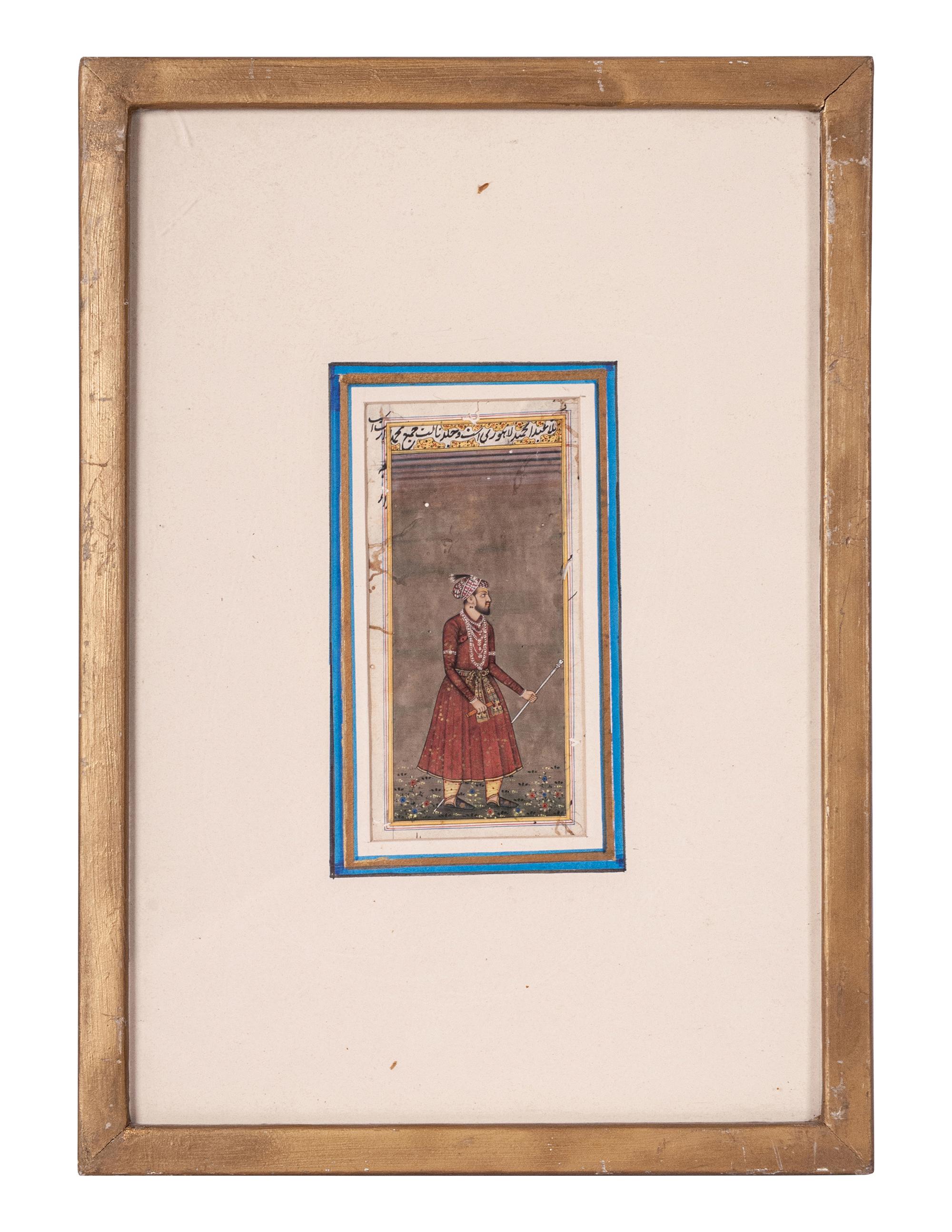 Four Islamic and Indian Miniatures Paintings
