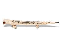 Iñupiat Carved Cribbage Board