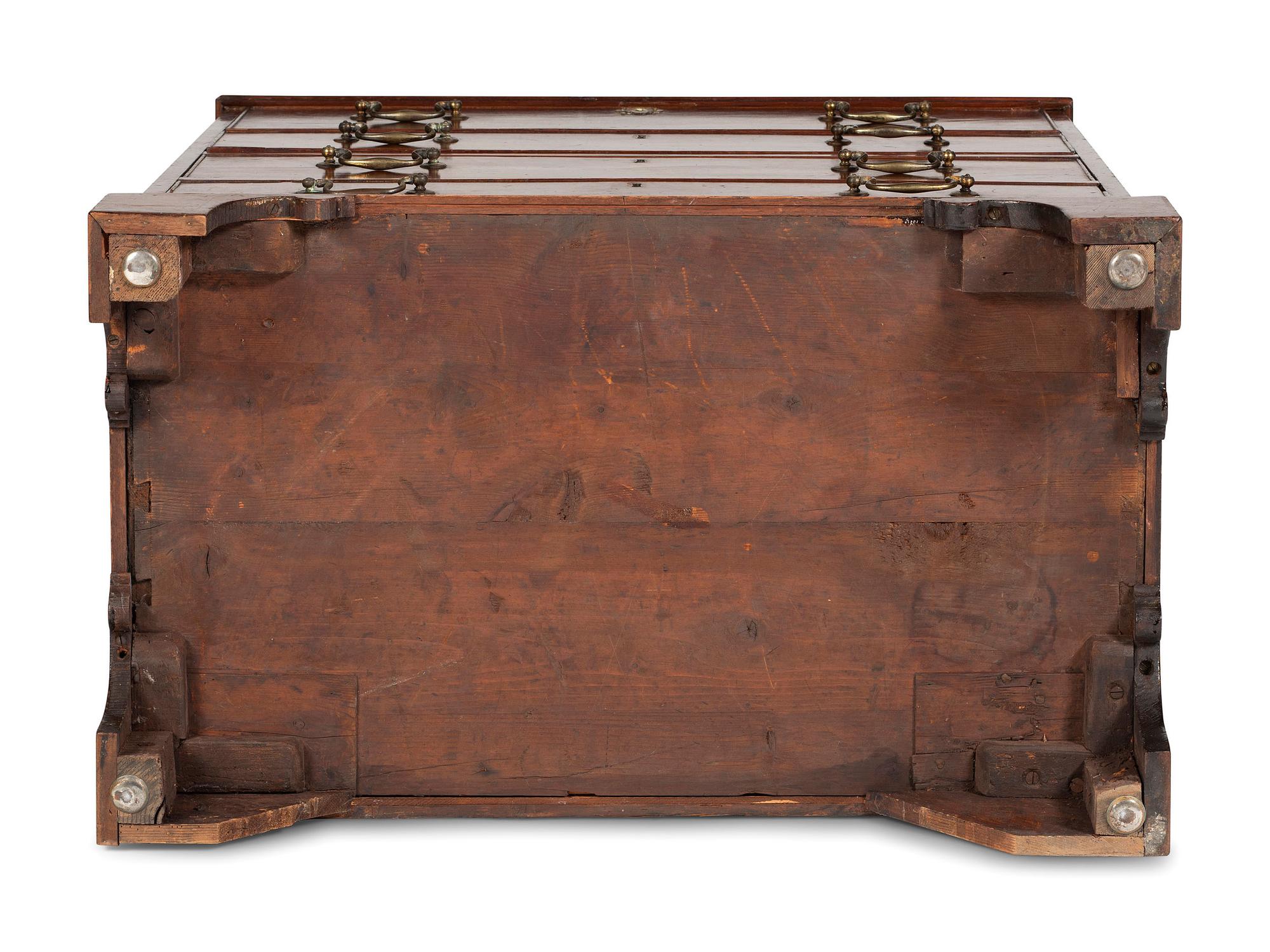 A Regency Style Mahogany Bureau Bookcase