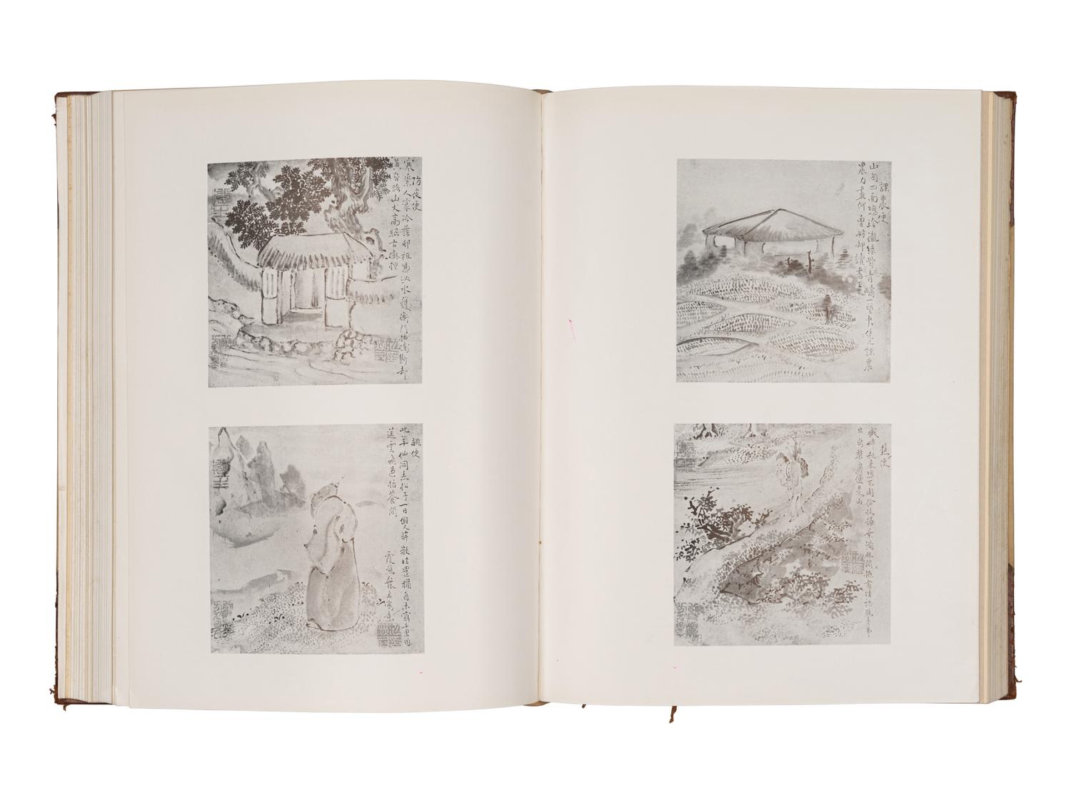 [JAPANESE ART: PRIVATE COLLECTION] A group of 3 works in 4 volumes.