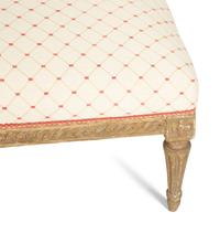 A Louis XVI Style Painted Diminutive Banquette