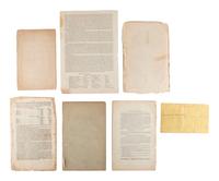 [CIVIL WAR]. A group of Civil War-era imprints and election ephemera, comprising: