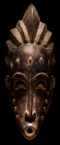 Two Yaure Wood Masks