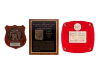 A Group of a USAF Academy Advisory Council and 1992 U.S. Navy Preflight Schools Awards Presented to Hall of Fame Oklahoma Football Coach Bud Wilkinson and a 16mm American Red Cross National Water Safety Test PSA Film
