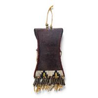 Kiowa Beaded Hide Strike-A-Light Bag