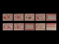 A Group of 10 1958 Topps Hall of Fame Baseball Cards,