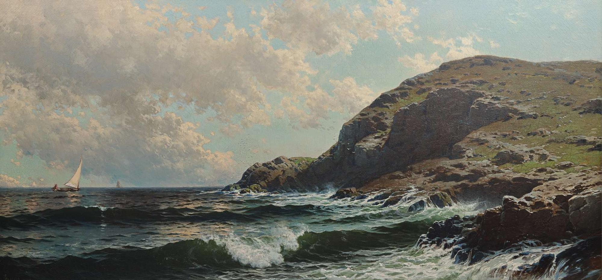 Monhegan Cliff, Maine , c. 1896