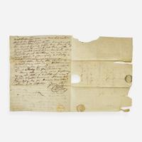 [Americana] Wilkinson, James, and Clement Biddle Group of 3 Autograph Letters, signed