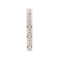 PLATINUM AND DIAMOND SLIDE PENDANT