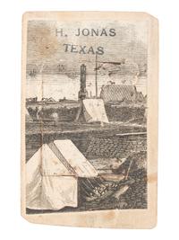 [CIVIL WAR]. Collection identified to Herman Jonas, Company C, 1st Texas Cavalry US, incl. weaponry, photograph, and documentation.