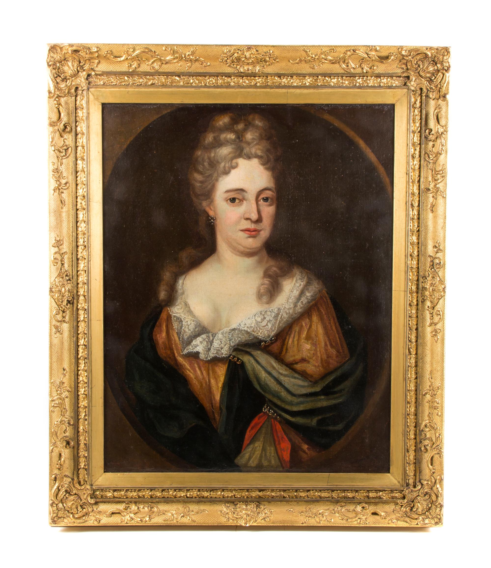 Continental School, (18th/19th Century), Portrait of an Aristocratic Lady