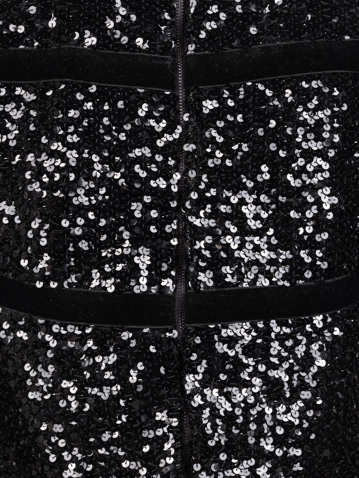 Givenchy Haute Couture Sequined Pantsuit, c. 1975