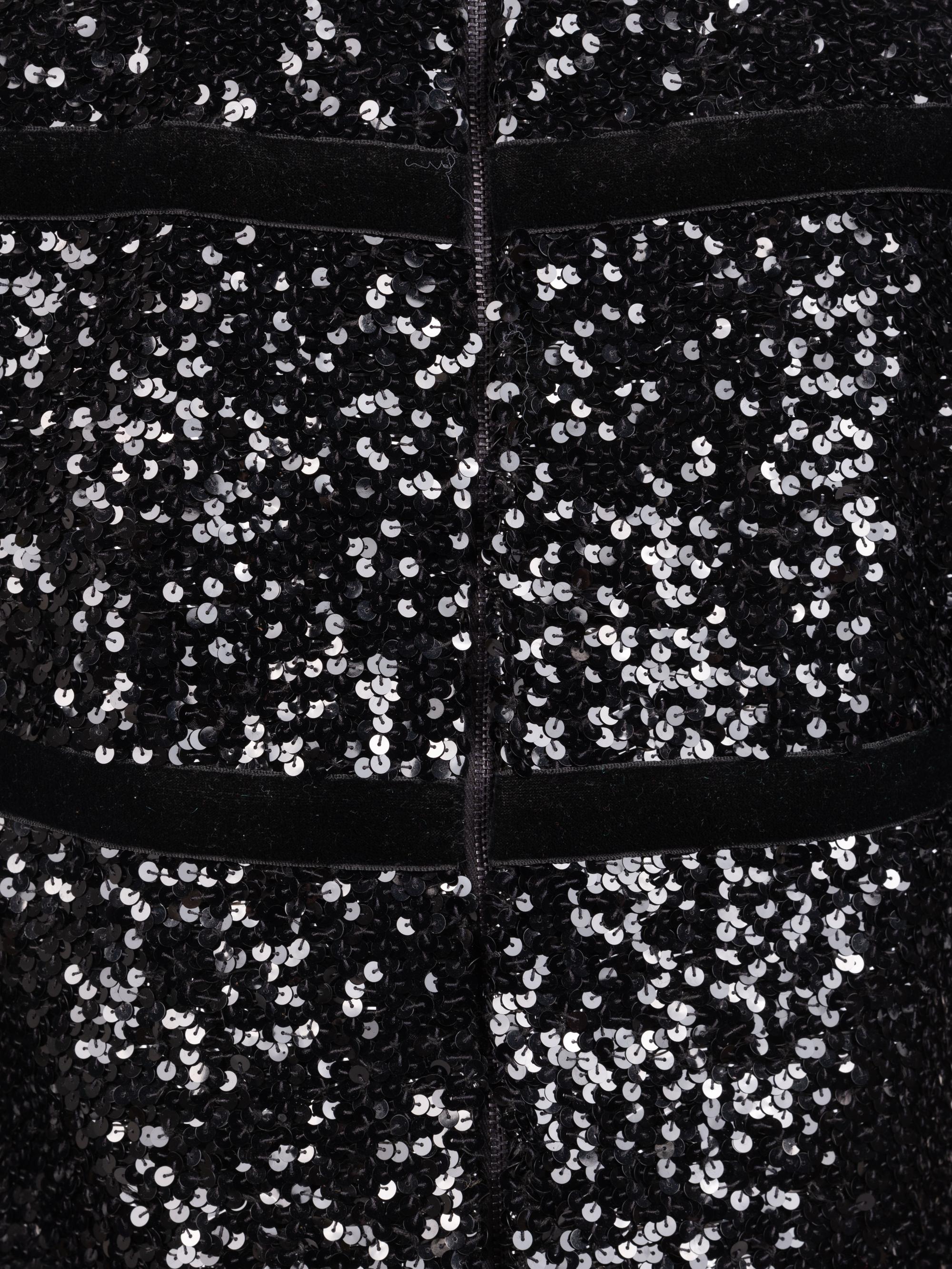 Givenchy Haute Couture Sequined Pantsuit, c. 1975