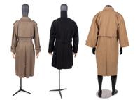 Three Men's Designer Trench Coats,