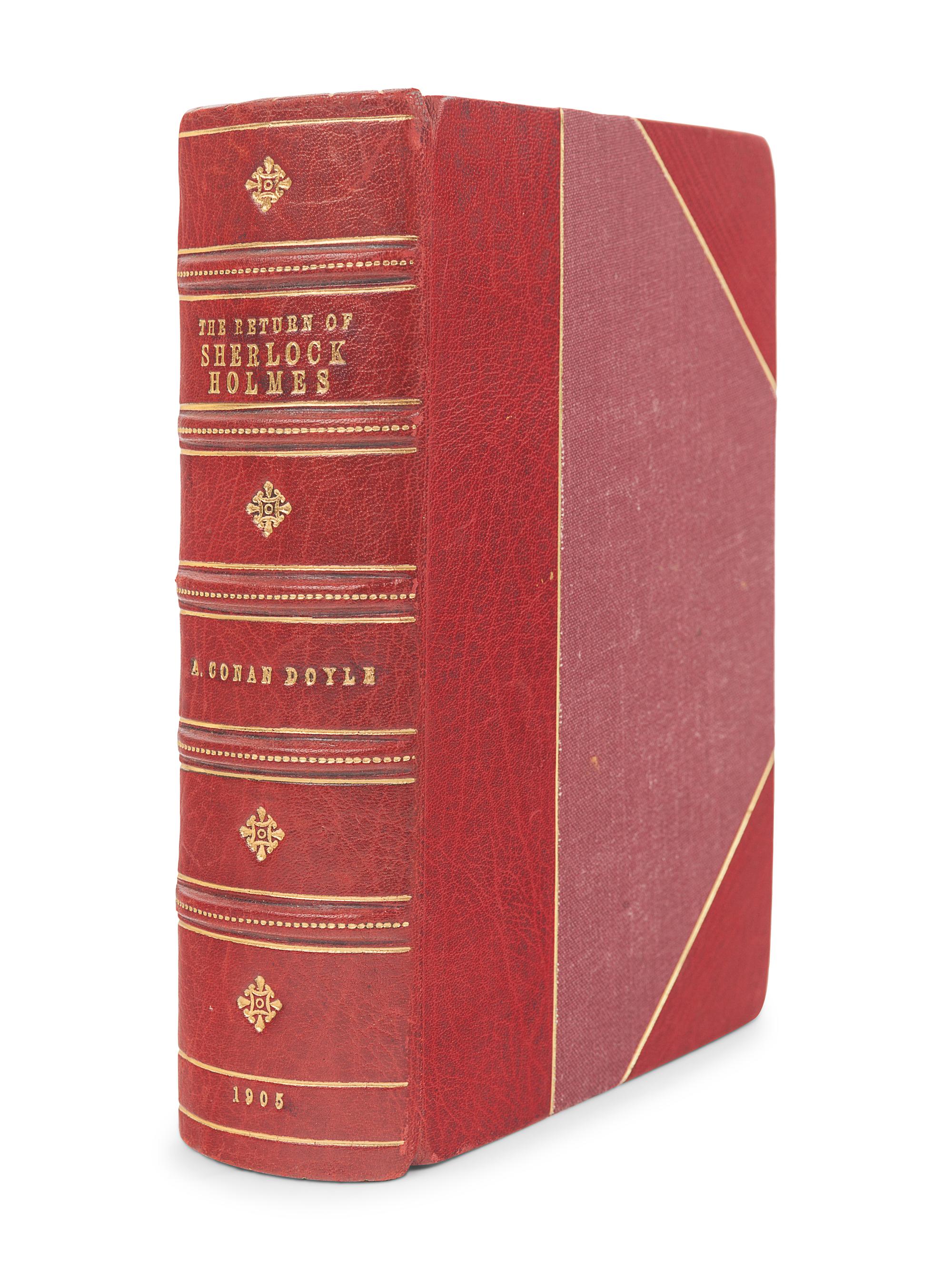 DOYLE, Arthur Conan (1859-1930). The Return of Sherlock Holmes. London: George Newnes Ltd., 1905.