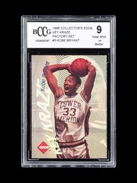A Group of 1996-97 Collector's Edge Kobe Bryant Rookie Basketball Cards,