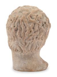 A Roman Style Terracotta Portrait Head