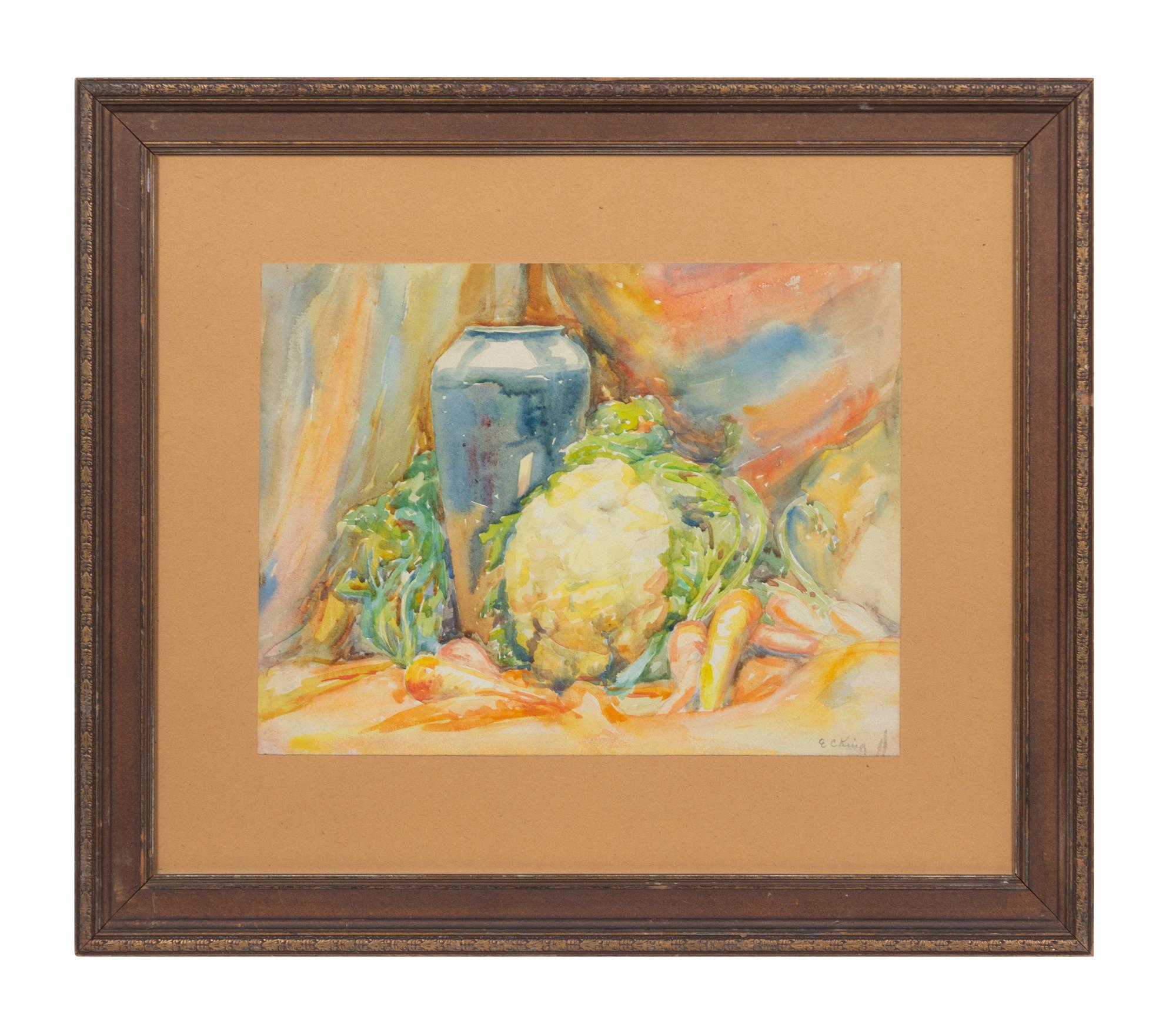 Emma Cecilia King (American 19th/20th century) Still Life…