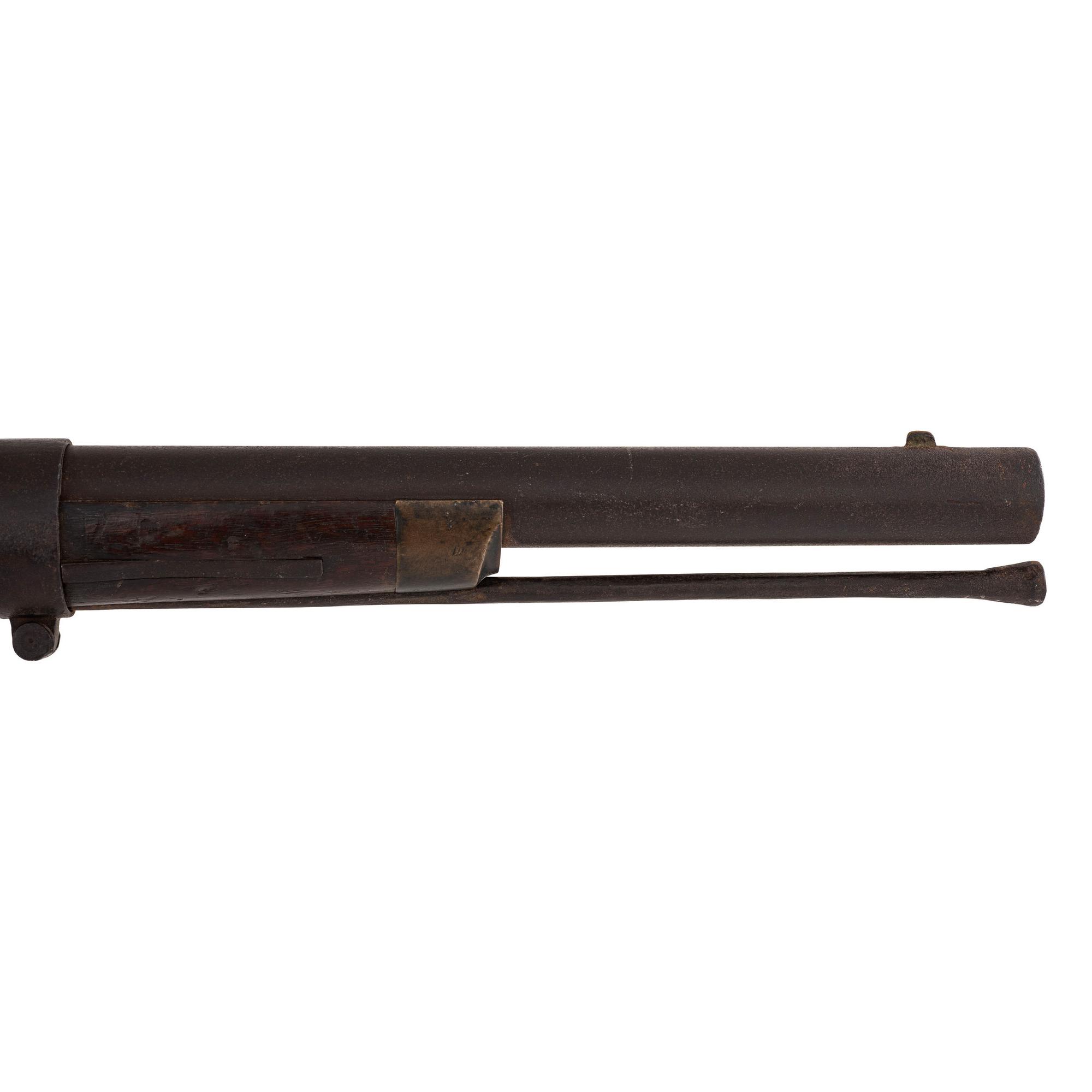 Extremely Rare Leman Civil War Era Percussion Militia Rifle